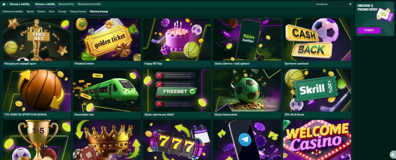 Přehled bonusových akcí na SpinBetter včetně free spinů