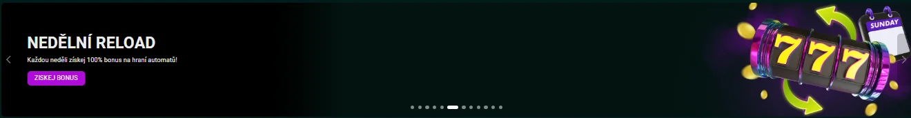 Nedělní reload bonus SpinBetter 100% match do 300 EUR